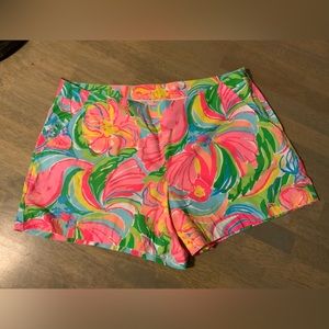 lilly pulitzer shorts size 10 women